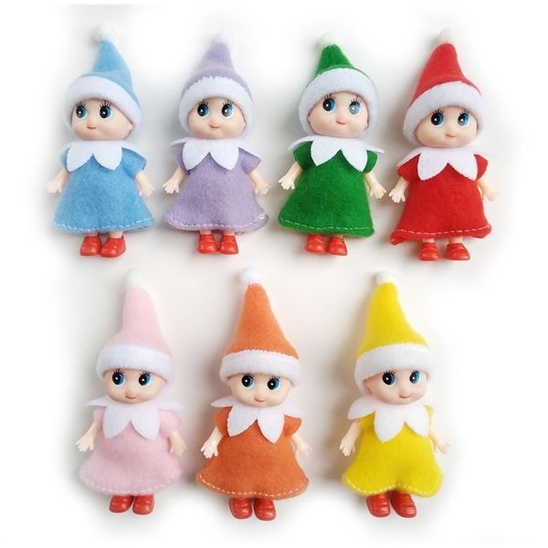 

6515new black skin elf doll brown christmas booksh doll tree pendant gift