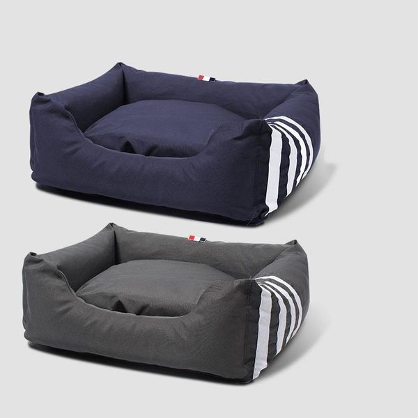 

cat beds & furniture winter warm canvas kennel nest removable and washable four seasons universal pet supplies bite resistant mat dog bed