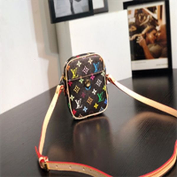 

bag m40055 black flower medieval small brand camera bag women handbags iconic bags designer handles shoulder bags totes luxury cross bod, Red;black