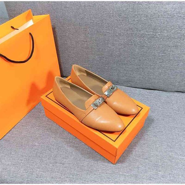 

dress shoes luxury women's flat shoes, famous brand british, light metal, comfortable, size 42 ekt4, Black