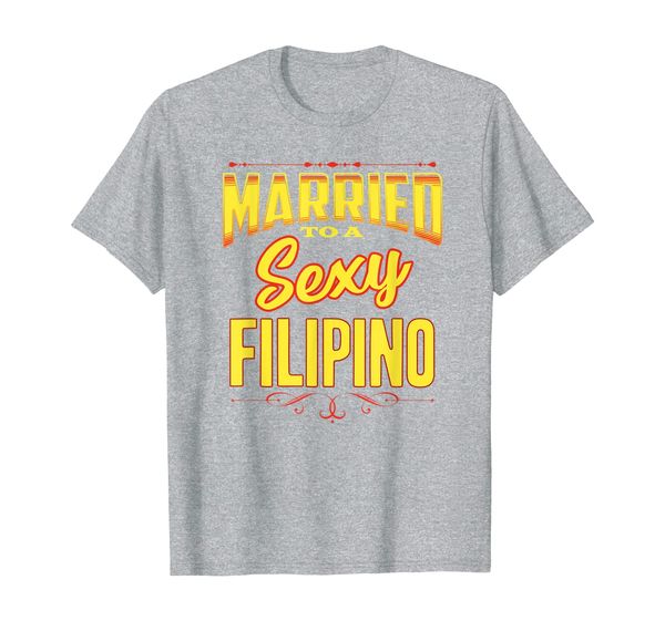 

husband wife couples matching gift married filipino tshirt, White;black