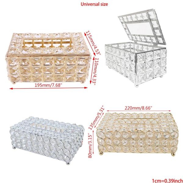 

tissue box holder crystal cube napkin dispenser bedroom office el cafe coffee n7mb boxes & napkins