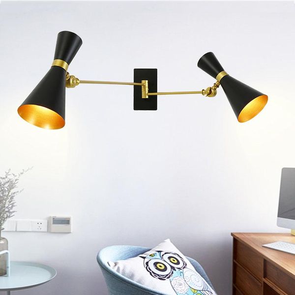 

wall lamp post modern adjustable contemporary lights sconce bedroom kitchen stair living-room decor home lighting fixture