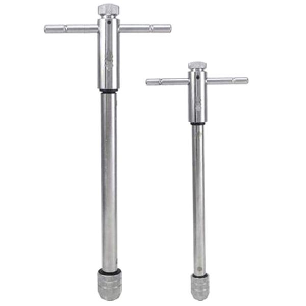 

hand tools m3-m8 m5-m12 lengthened reversible t-handle ratchet, for tap mold set wrench die tapping adjustable fixing tool