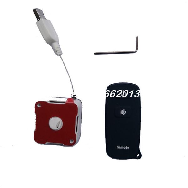 

anti-theft device steel cable alarm micro / usb sticker interface systems