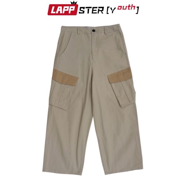 

men vintage streetwear harem pants overalls mens harajuku khaki joggers male baggy fashion sweatpants 210420, Black