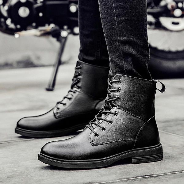 

boots mens highman high casual shoe sport leisure sneakers black men sale spring leather 2021 sneaker sapato