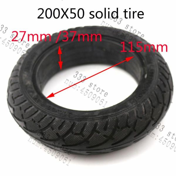

motorcycle wheels & tires 200x50 tyre inflation electric vehicle aluminium alloy wheel 200*50 solid scooter 8"