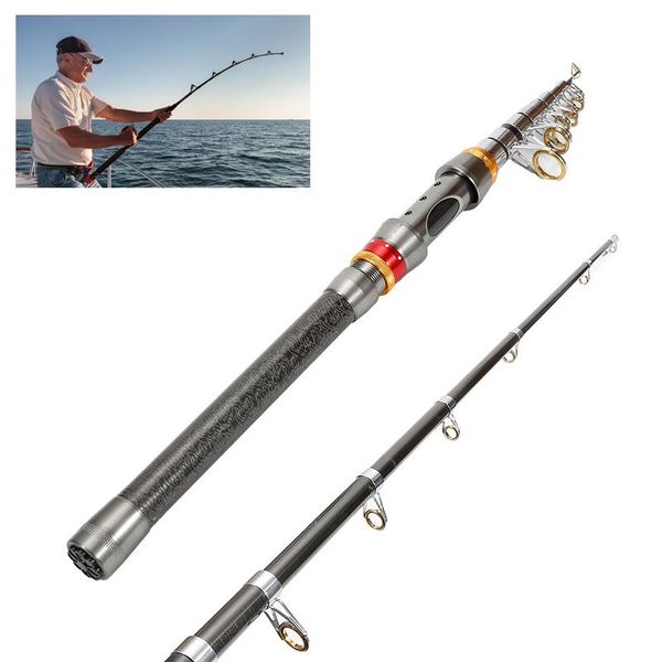 

boat fishing rods durable carbon spinning rod sea tackle latest