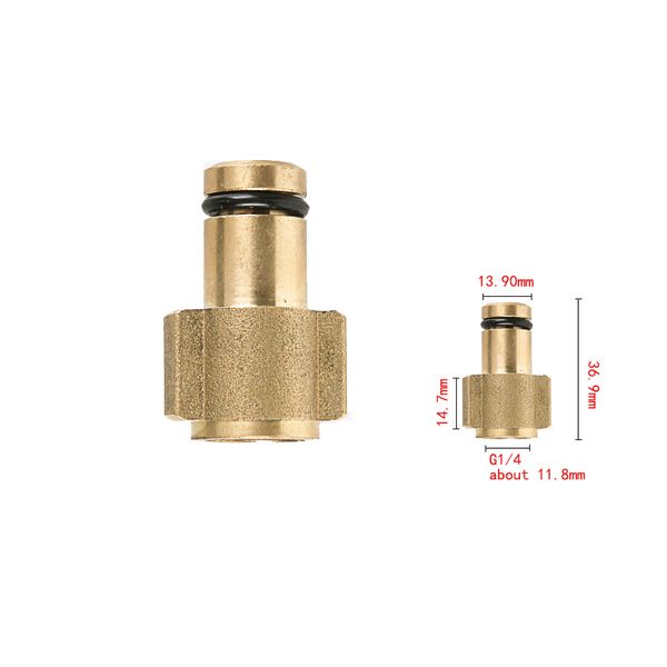 

high-quality pressure washer 1/4" quick connector adapter fitting for yili