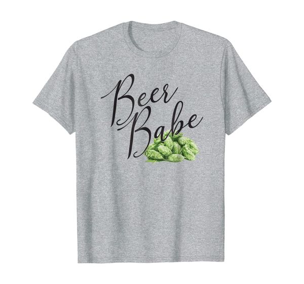 

cute adorable beer babe t-shirt, White;black