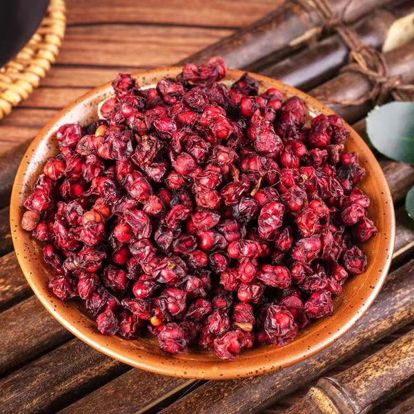 

2022 organic wild dried schisandra chinensis wu wei zi tea health beauty anti-aging tea 250g