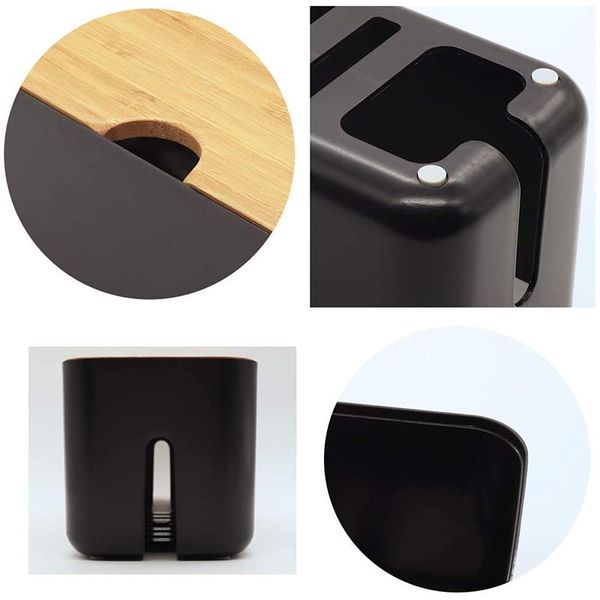 

storage bags cable box power strip wire case anti dust charger socket organizer bin management dnj99