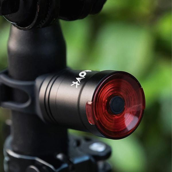 

bike lights bicycle rear lighting smart light auto start sbrake ipx6 waterproof usb charge cycling tail taillight led