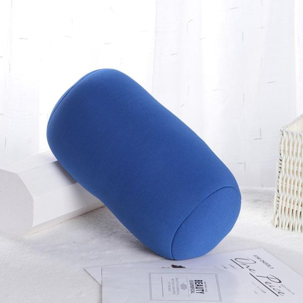 

pillow cylinder memory foam roll cervical bolster round nap neck cushion home head