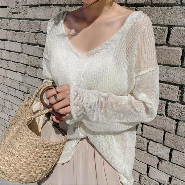 

women's hoodies & sweatshirts autumn and spring blouses, sexy, female blouse, turtleneck, pullover, solid, loose sunscreen, women', Black
