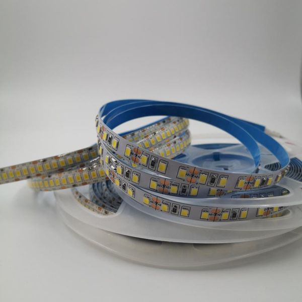 

strips 5m 2835 smd led strip light 12v 24v flexible diode tape 120/168/180/204/240 per meter 3000k 4000k 1000k tira fita ribbon