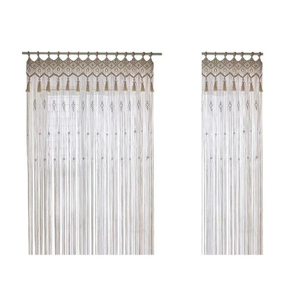 

curtain & drapes hand-woven curtains bedroom partition lace wall hanging wedding background decorative boho style