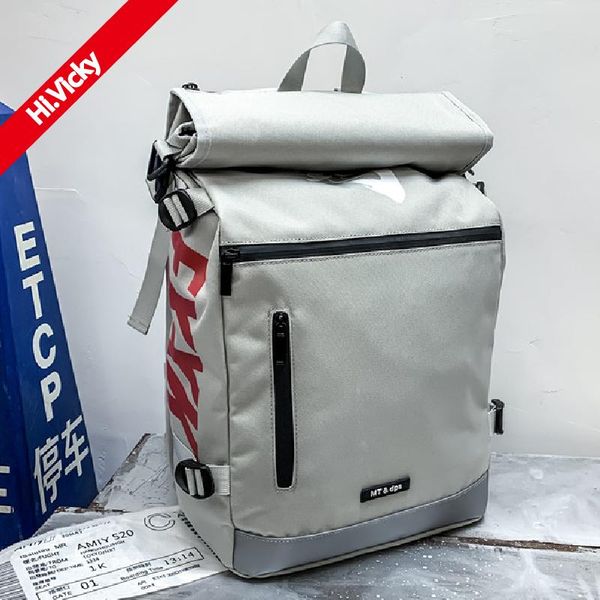 

backpack 2021 fashion casual high-capacity men's and women's high-quality oxford cloth waterproof travel handbag letter pattern