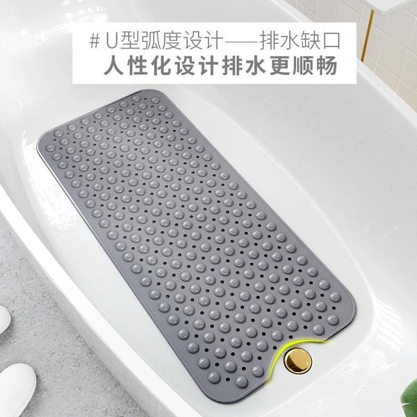 

bath mats modern 40*100cm mat bathtub pvc large safety shower non-slip with suction cups floor
