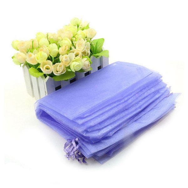 

gift wrap asaroshi drawstring organza jewelry pouch wedding party christmas bag 50 pieces 20 cm x 30