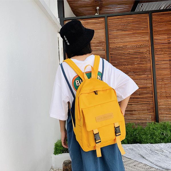 

outdoor bags women backpack 2021 brand designer fashion casual canvas travel bag large capacity student schoolbag rucksack