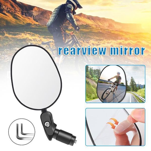 

bike groupsets bicycle rear view mirror reflective cycling handlebar rearview safety 360 degree swivel accessory jc1