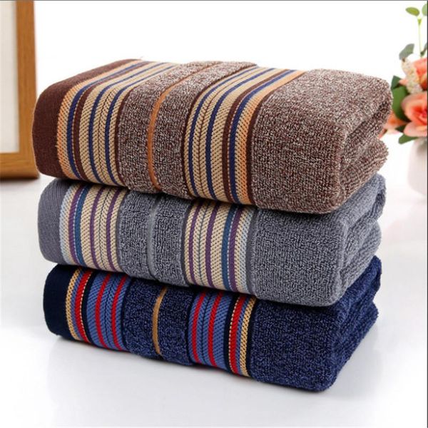 

towel hap-deer cotton soft absorbent household travel gym sports camping swimming pool quick drying 33x73cm
