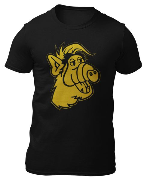 

T-shirt-alf-t - shirt -, White;black