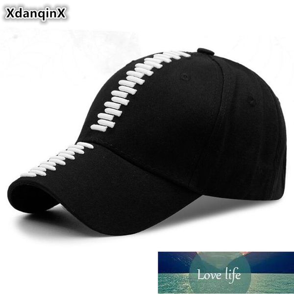

xdanqinx men's cotton baseball cap novelty bullet embroidered brands couple hat adjustable size women's sports caps snapback cap f, Blue;gray