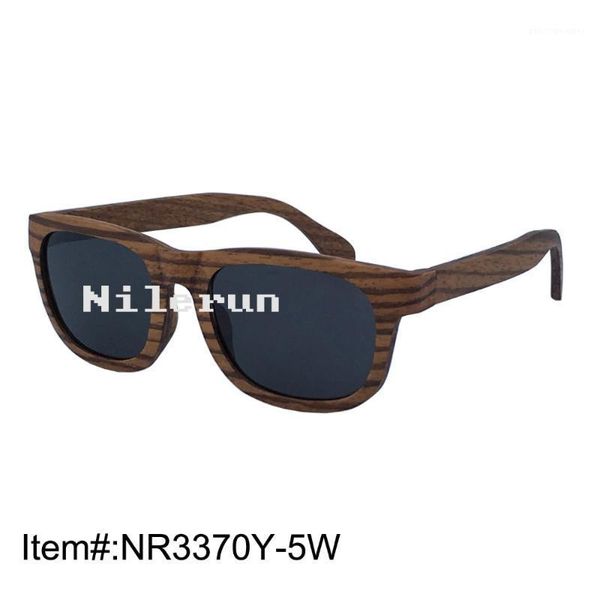 

sunglasses strong grey polarized lenses zebra layered wood, White;black