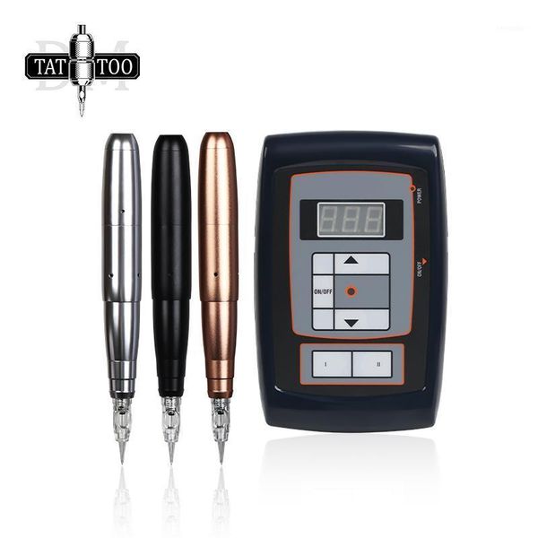 

permanent makeup tattoo kits lip eyeliner eyebrow rotary machine kit with power supply1