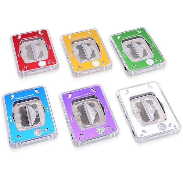 

bykski cpu water block use for amd ryzen3000 am3 am3+ am4 1950x tr4 x399 x570 motherboard /5v 3pin rgb light to aura fans & coolings
