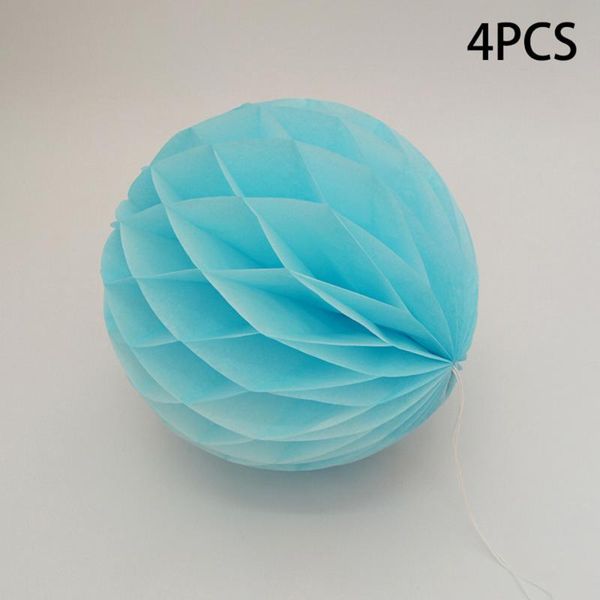 

decorative flowers & wreaths 4pcs/set honeycomb lantern paper flower ball hanging fan for shop birthday wedding venue christma decorations
