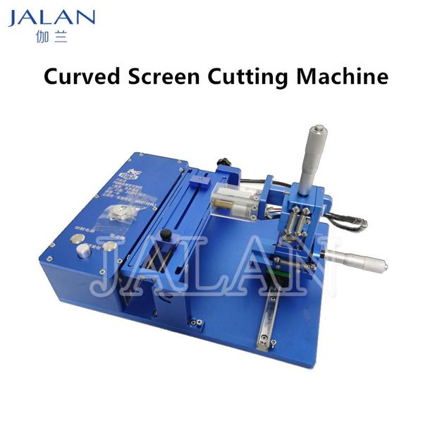 

universal cutting machine edge screen dedicated for note20 ultra p30 pro lcd glass separate not damage digitizer display cell phone repairin