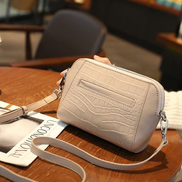 

handbag fashion net red shell bag 2021 leather small versatile messenger single shoulder leisure women's 88113