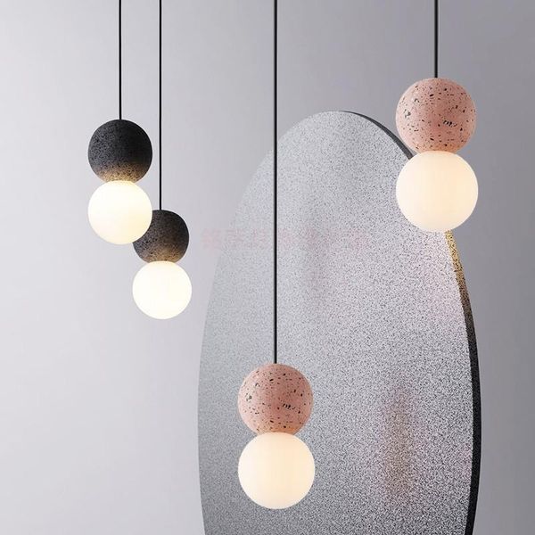 

pendant lamps nordic ins net red bedroom bedside lamp small chandelier japanese modern simple luxury restaurant bar single