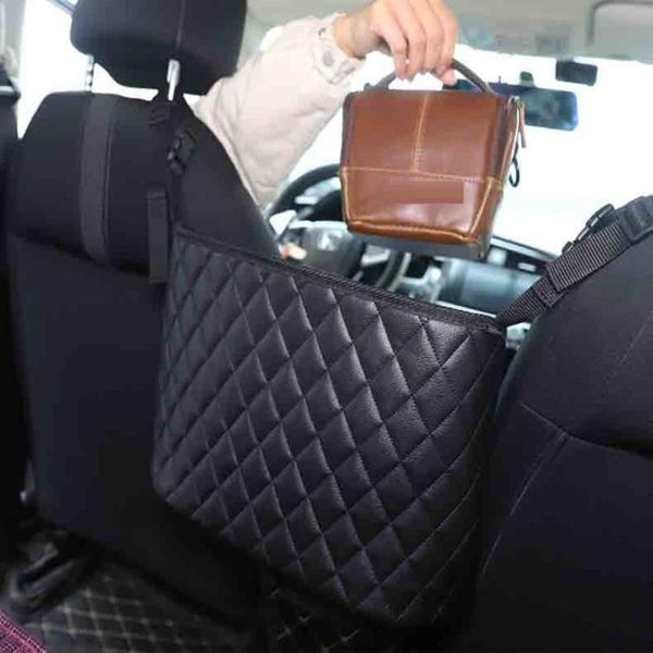 

car storage large capacity elastic mesh net bag between organizer back luggage holder pocket for styling