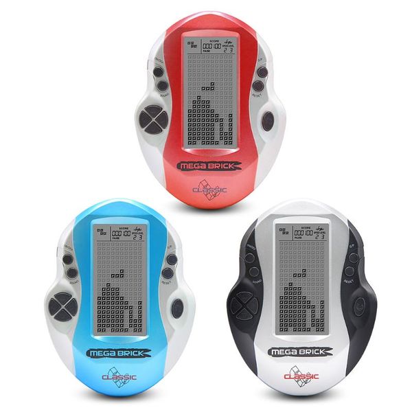 

mini tetris handheld game players console classic machine children's retro nostalgic with keychain video portable