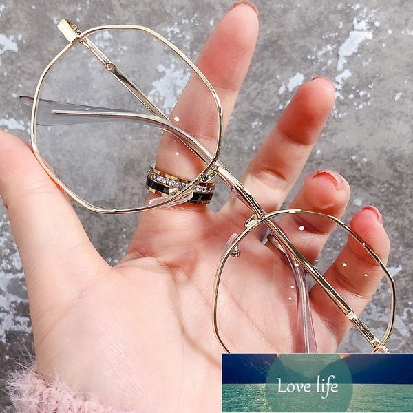 

fashion anti blue light glasses for women oversized office computer glasses blue light blocking glasses women octagonal frame factory price, Silver