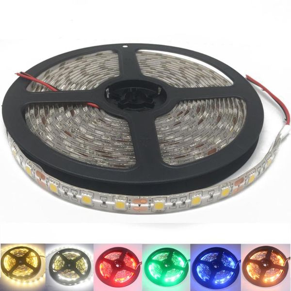 

strip dc 24v rgb warmwhite 24 v 5 meter waterproof flexible light stripe 60led/mled tape luces lamp ribbon tv backlight led strips
