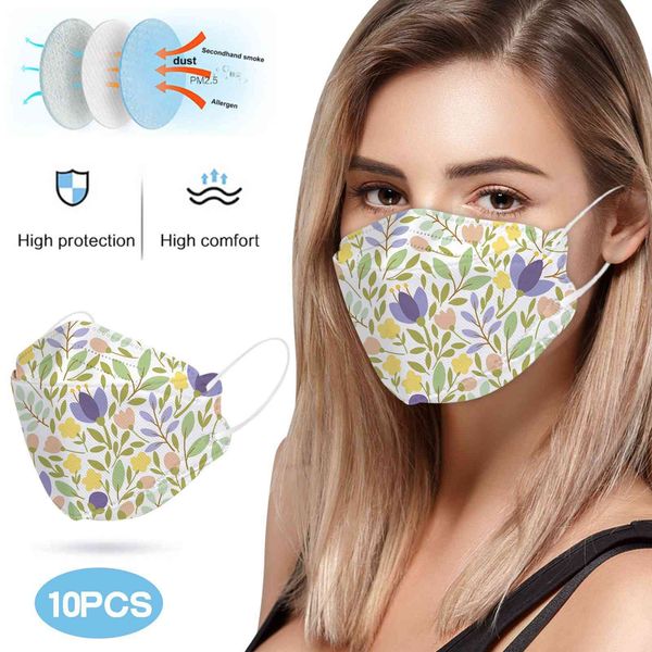 

kf94 korean four layer vitality spring seri fish mouth fashion mask