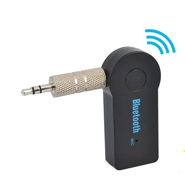 Ricevitore Bluetooth per auto senza fili da 3,5 mm AUX Jack Adattatore audio wireless per cuffie per PC per auto Mic 3.5 Recettore Bluetooth 5.0