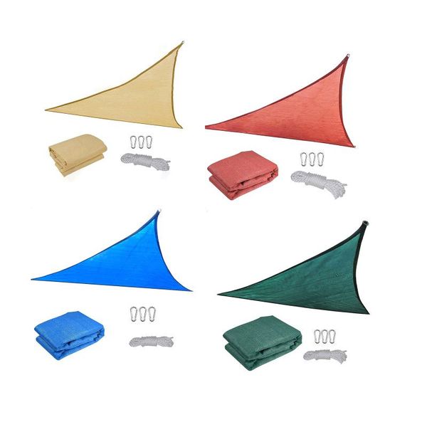 

waterproof sun shelter triangle sunshade protection outdoor canopy garden patio pool shade sail awning cloth