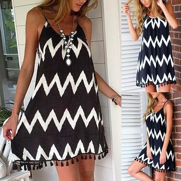 

beach cover ups stripe bikini contarst color women tassel summer dress ladies tunics swimsuit plus size beachwear 2021 women's swimwear, White;black