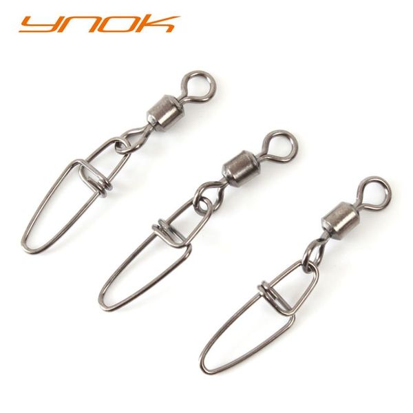 

fishing swivel accessories rolling with insurance snap hook connector hooks