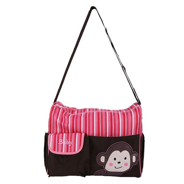 

diaper bags multifunctional cartoon monkey pattern baby mummy nappy nursing bag