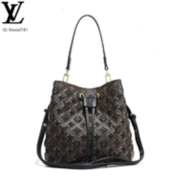 

brand designer luxury j0t2 m3422 fashionable embroidery bucket bag black women handbags iconic bags handles shoulder bags totes cross bo, Red;black