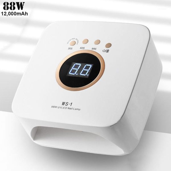 

arrival rechargeable nail led lamp gel lacquer cure machine portable gelpolish dryer pedicure lamps wireless uv lamp1