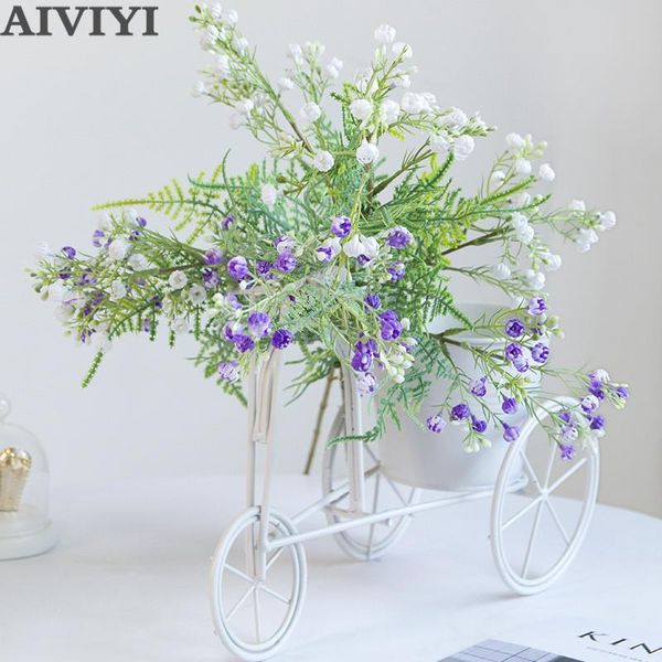

diy artificial flowers single star full moon fake silicone plant wedding family party decoration decorative & wreaths